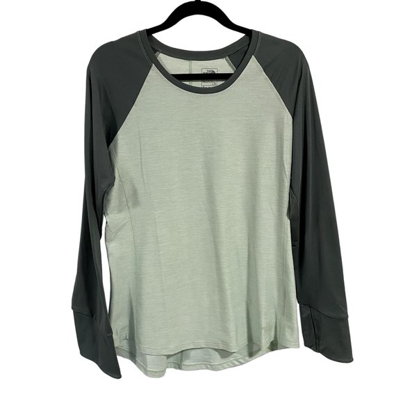 The North Face Flashdry Motivation Raglan Style Top Women's Size L - Picture 1 of 9